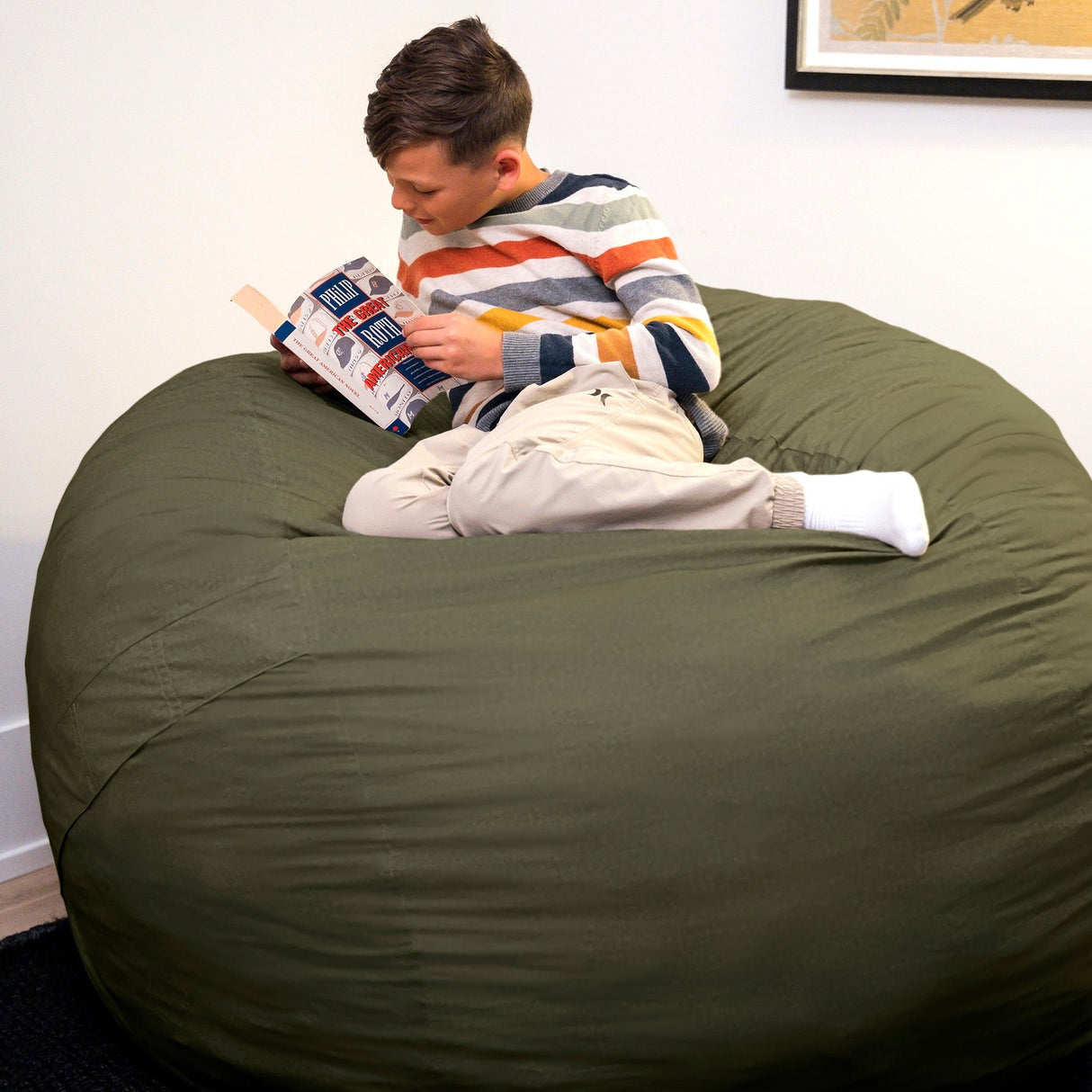 Fuf® 5Ft Foam Bean Bag
