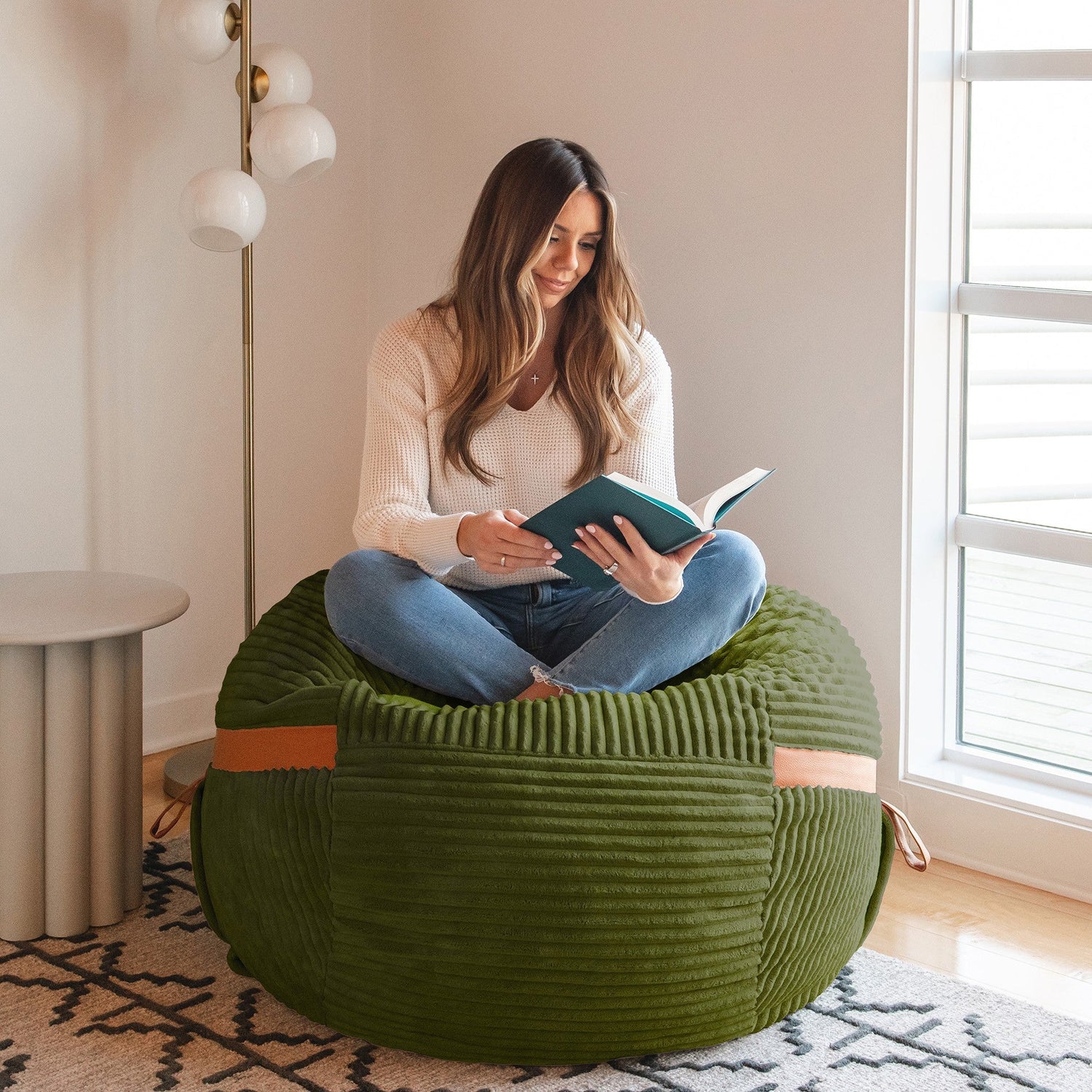 Fuf® 4Ft Foam Bean Bag