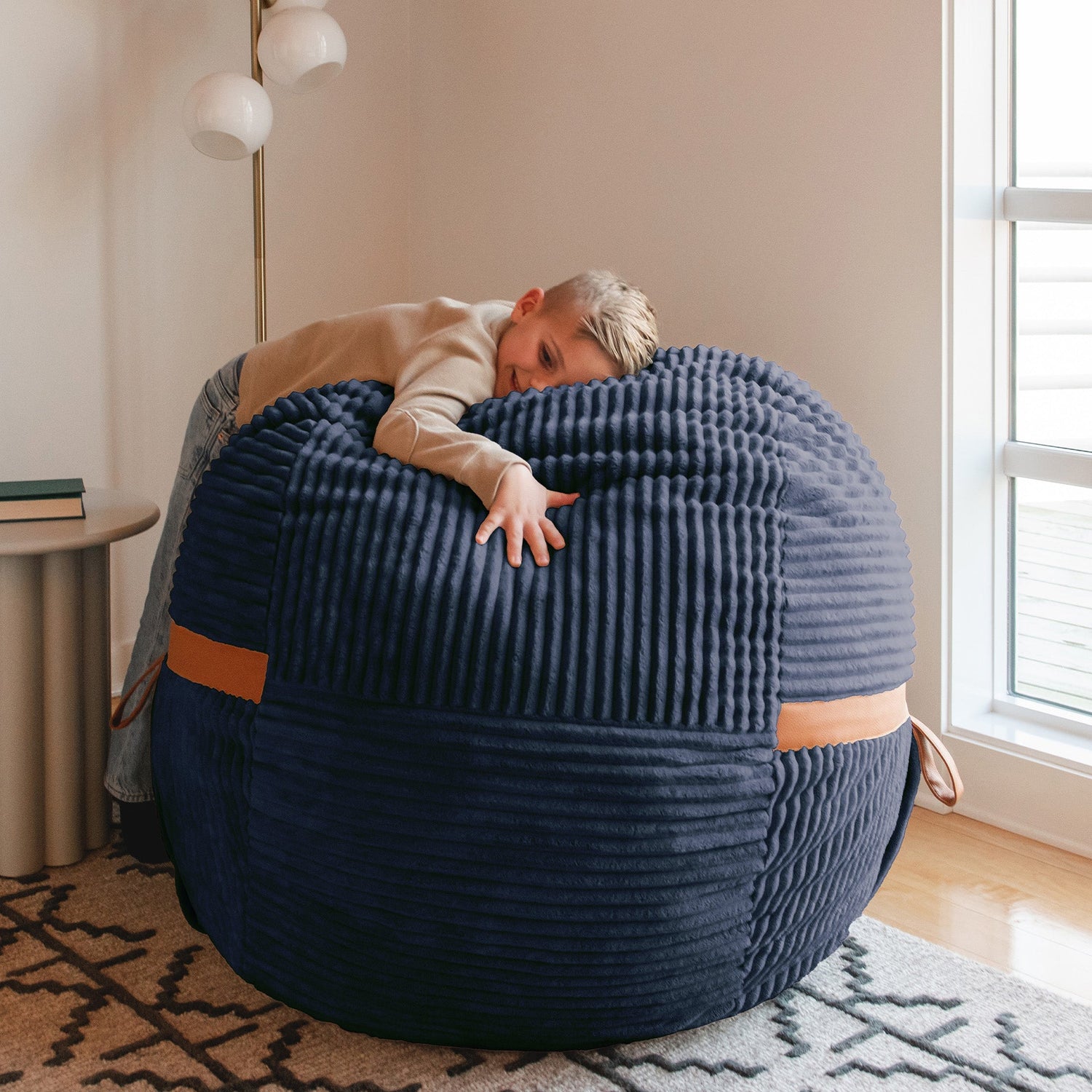 Fuf® 4Ft Foam Bean Bag