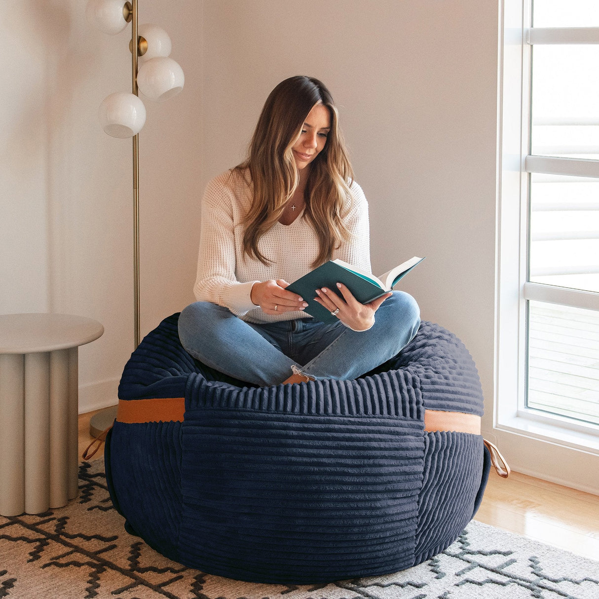 Fuf® 4Ft Foam Bean Bag