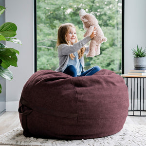 Fuf® 4Ft Foam Bean Bag