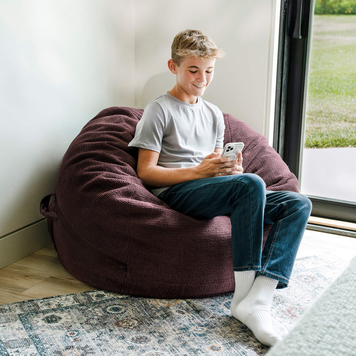 Fuf® 4Ft Foam Bean Bag