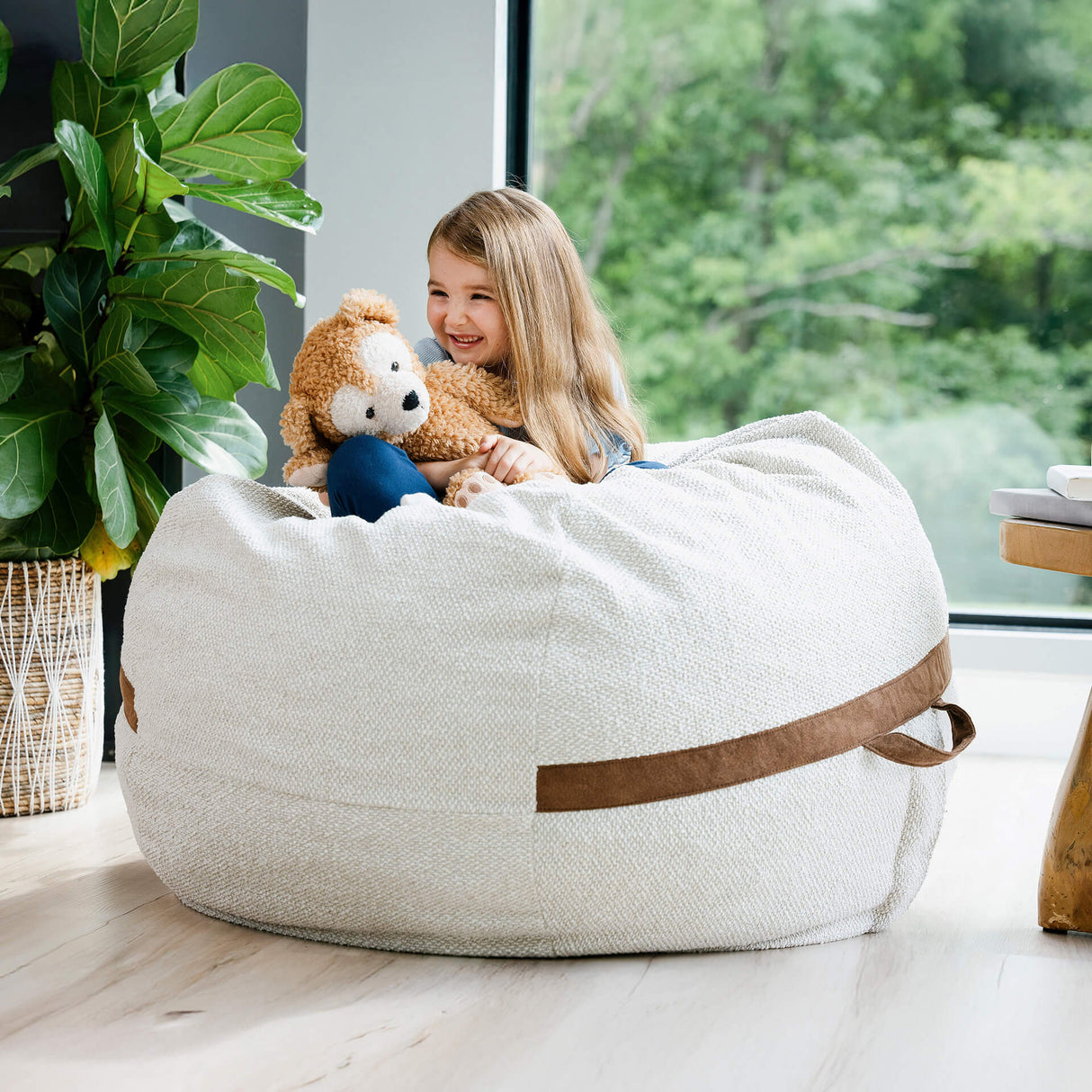 Fuf® 4Ft Foam Bean Bag