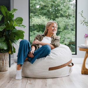 Fuf® 4Ft Foam Bean Bag