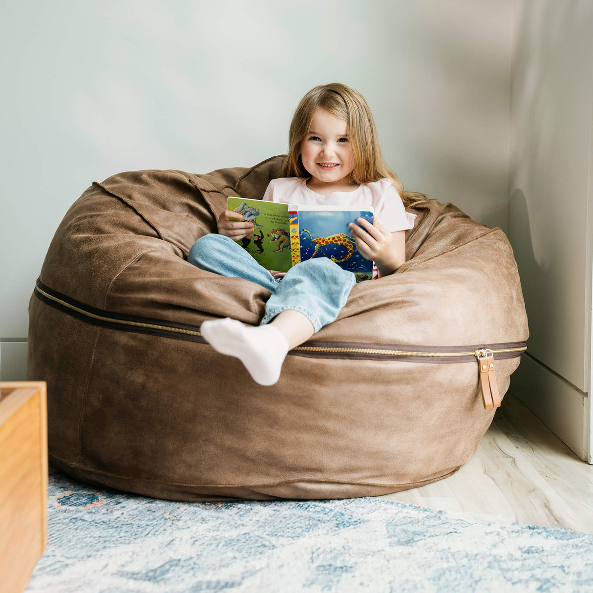 Fuf® 4Ft Foam Bean Bag