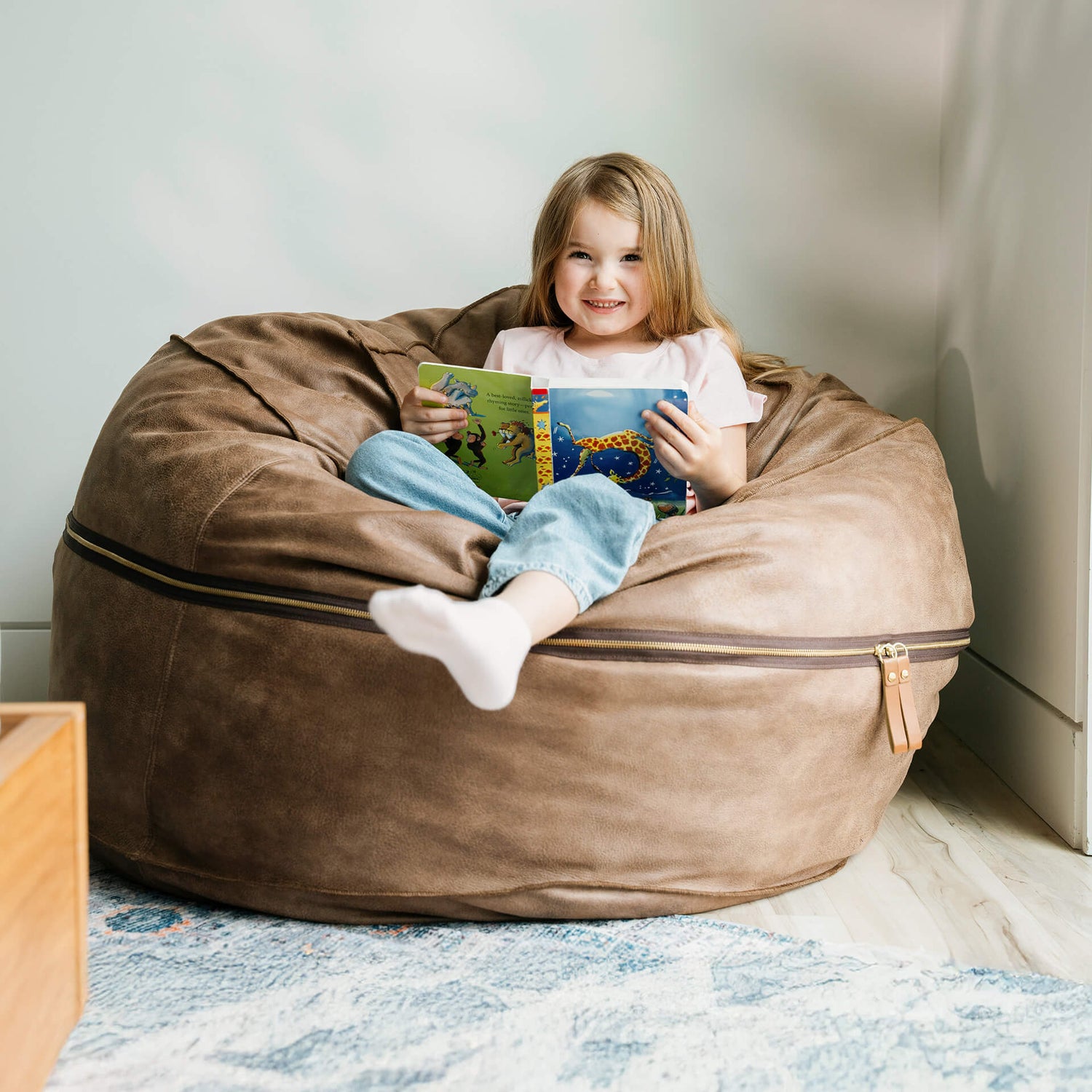 Fuf® 4Ft Foam Bean Bag