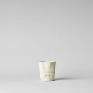 Basic Planter, White Patina