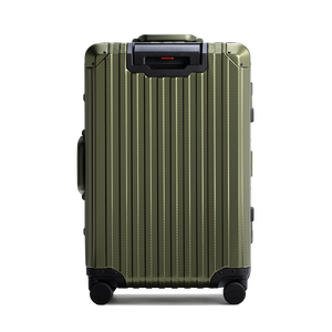 TREVA Aluminum Suitcase Army Green