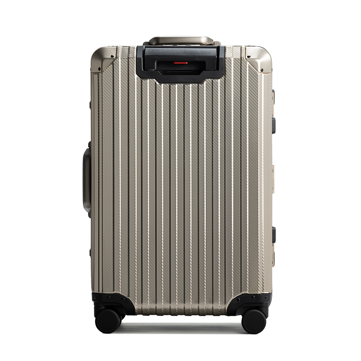 TREVA Aluminum Suitcase Champagne