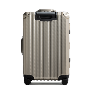 TREVA Aluminum Suitcase Champagne