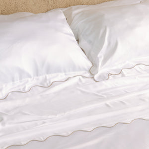 Organic Bamboo Sateen Bed Sheet Set
