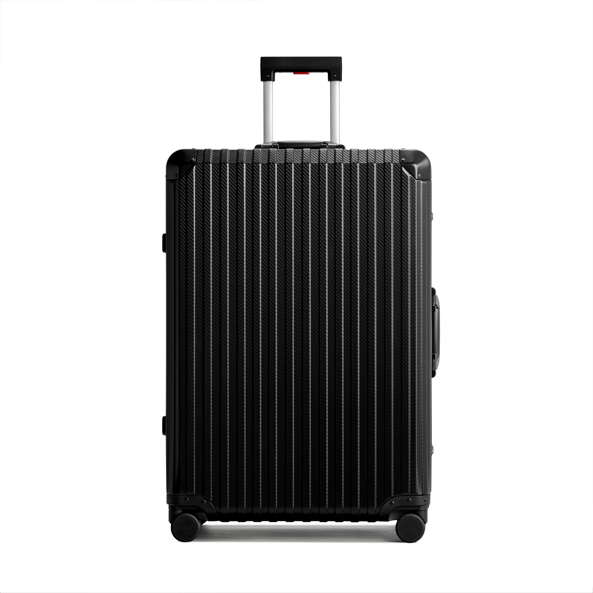 TREVA Aluminum Suitcase Black