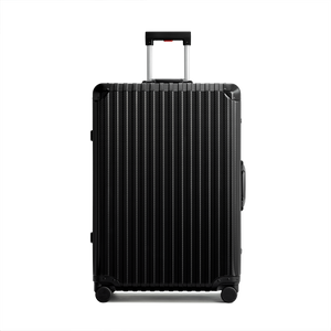 TREVA Aluminum Suitcase Black
