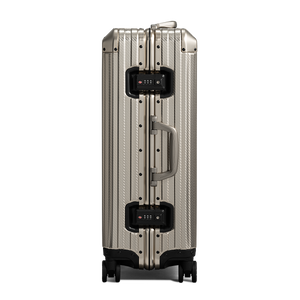 TREVA Aluminum Suitcase Champagne