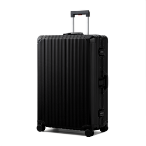 TREVA Aluminum Suitcase Black