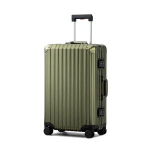 TREVA Aluminum Suitcase Army Green
