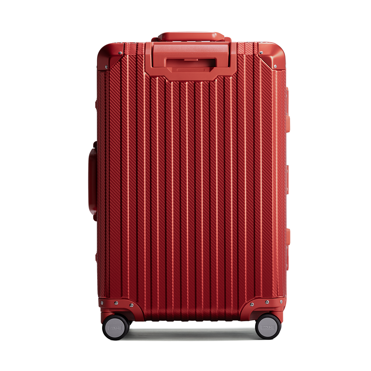 TREVA Aluminum Suitcase Red