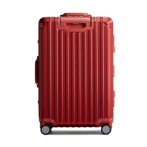 TREVA Aluminum Suitcase Red