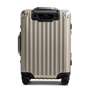 TREVA Aluminum Suitcase Champagne