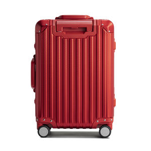 TREVA Aluminum Suitcase Red