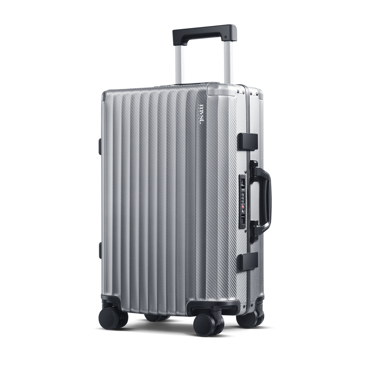 SPACE Aluminum Suitcase Gunmetal