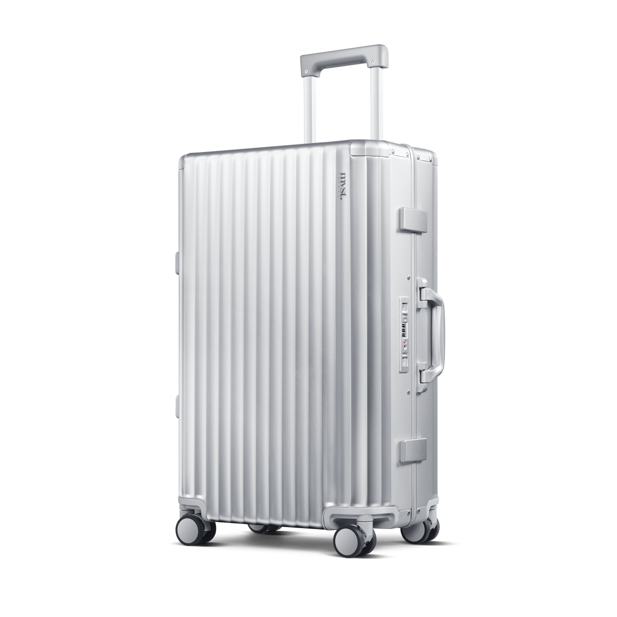SPACE Aluminum Suitcase Silver