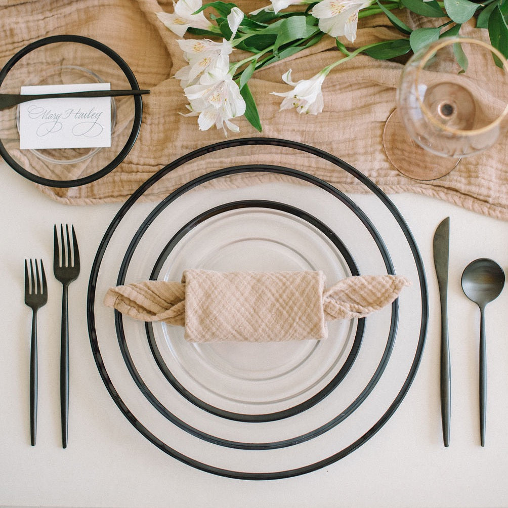 ORGANIC COTTON NAPKINS // SET OF 4