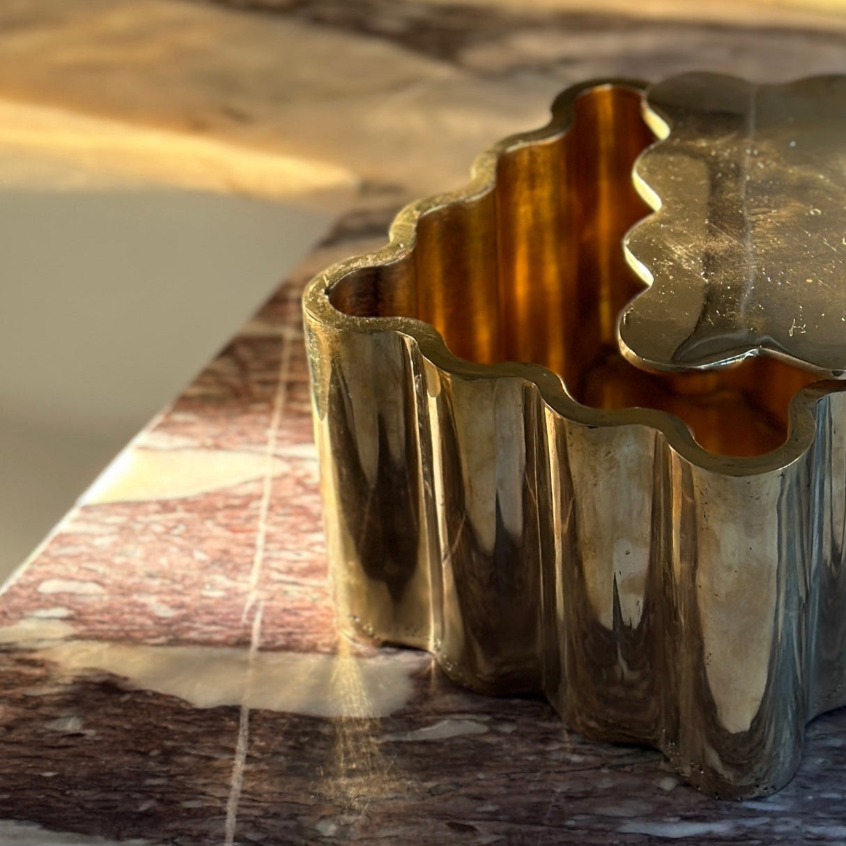 Brass Box Box, Tissue Holder