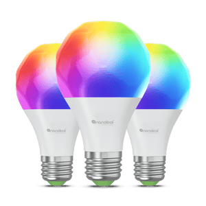 Matter Thread A19 Smart Bulbs (3 Pack)