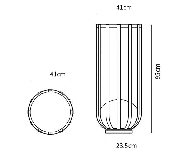 Bols Outdoor Garden Lamp