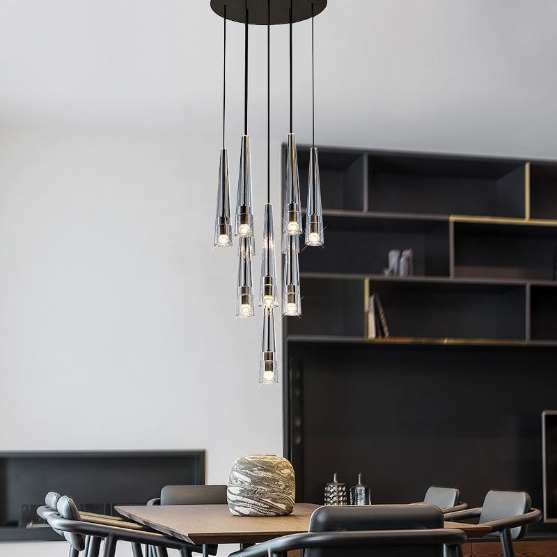 Abner Round Crystal Chandelier