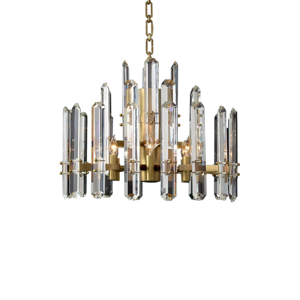 Browning Prism Round Chandelier 24"