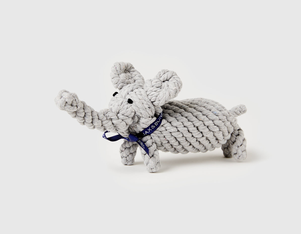 Coco the Elephant Rope Dog Toy