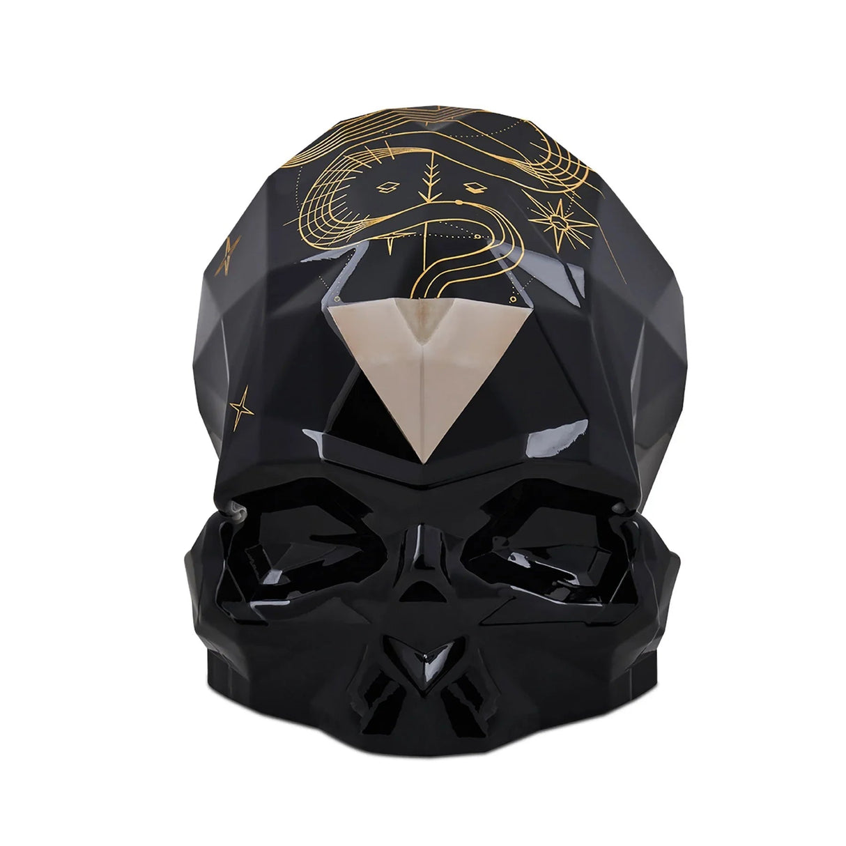 Memento Mori Rock & Pop Faceted Skull Large by Erensu Ekmekçiler