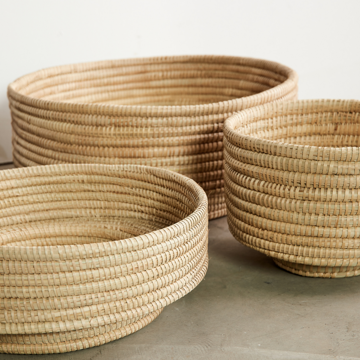 Natural Woven Dengu Basket