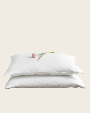 Stonewashed Linen Pillowcases