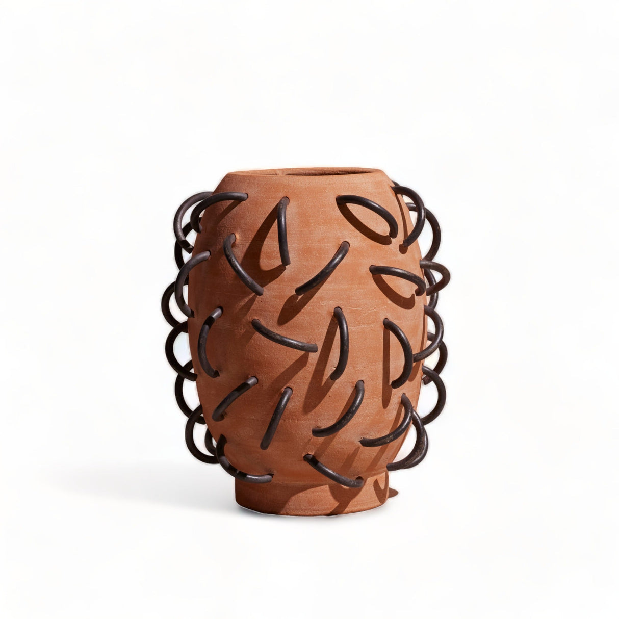 Nada Terracota Vessel by Diego Olivero Studio