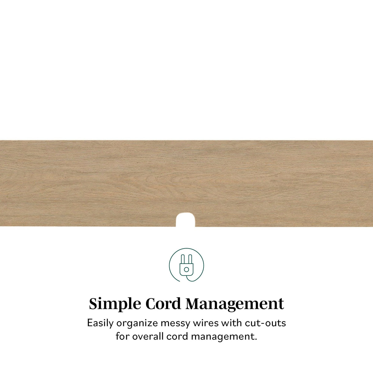 Hamkke Boho 2-Door Floating TV Stand