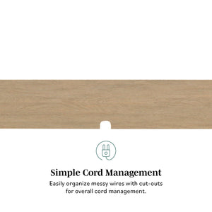 Hamkke Boho 2-Door Floating TV Stand