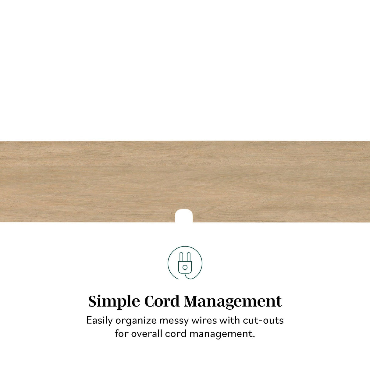 Hamkke Boho 2-Door Floating TV Stand