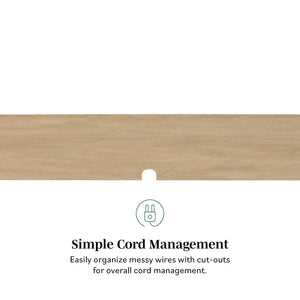 Hamkke Boho 2-Door Floating TV Stand