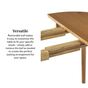 Mid-Century Damsel Extension Dining Table