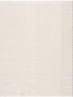 Judy White Washable Area Rug