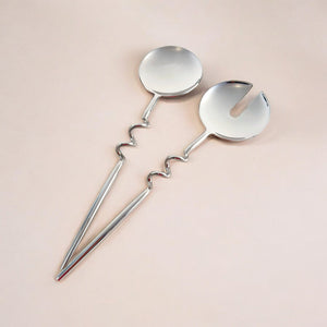 Elisa Silver Servers (Set of 2) by MESO