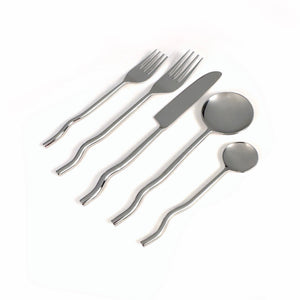 Emma Silver Flatware (Set of 20) by MESO