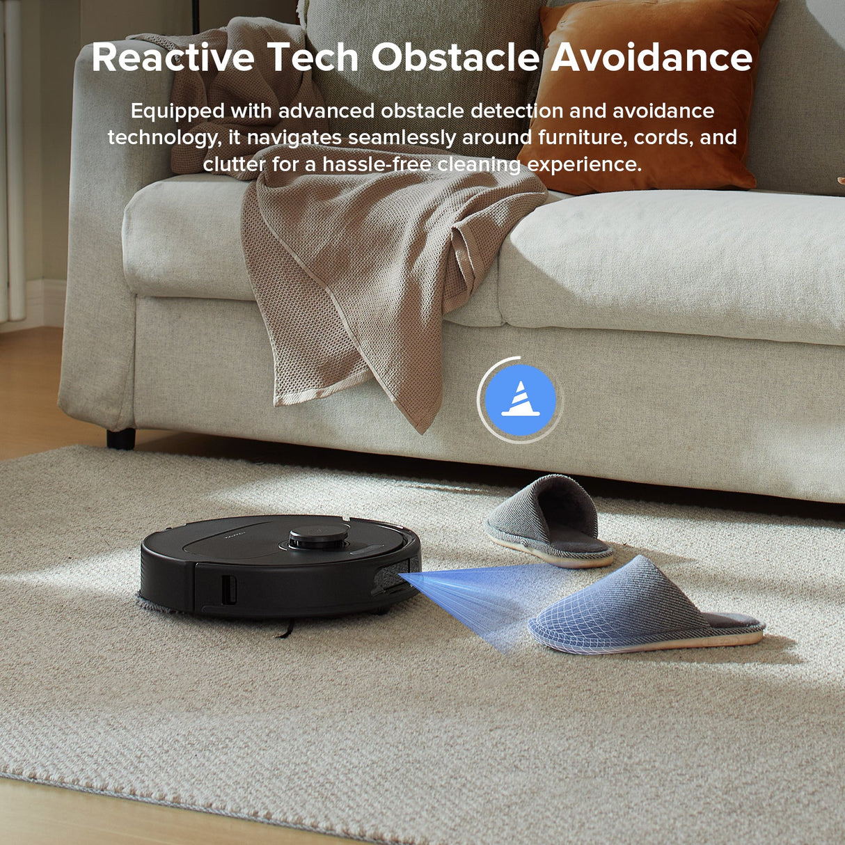 Roborock QV 35A Robot Vacuum with Multifunctional Dock (Upgraded from Qrevo S)