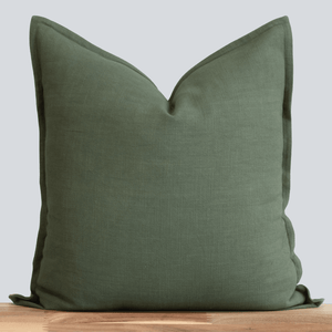 Gávea Solid Color Pillow Cover | Olive Green