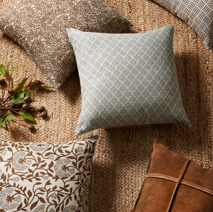 Piper Mist Pillow 22" x 22"