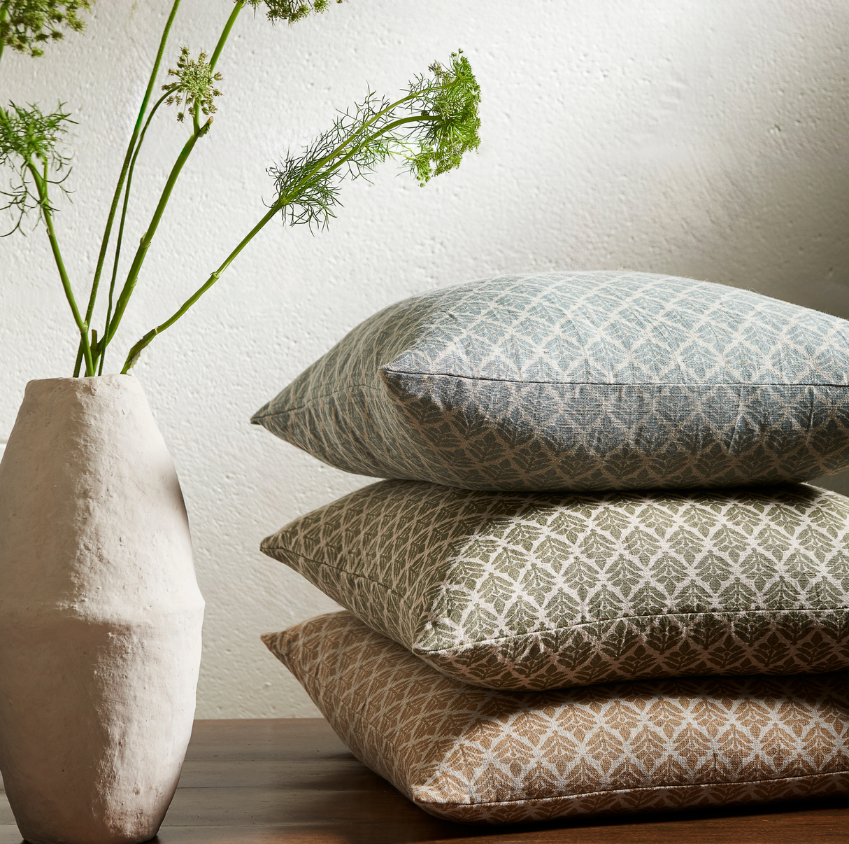 Piper Mist Pillow 22" x 22"