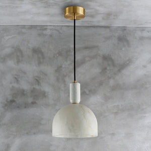Acorn Alabaster Pendant Light